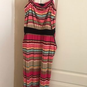 Straps-or strapless maxi dress